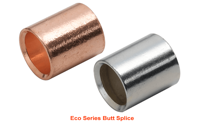 Copper Butt Bornes 25 mm x 6.8 mm PK 25Connect 30102
